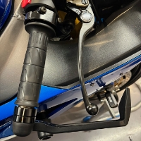 M8 Threaded Brake Lever Guard, 5mm Spacer Bar End and 5mm Bush, 160mm.
