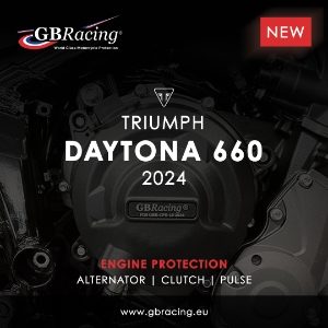 Triumph Daytona 660 2024 Instagram banner