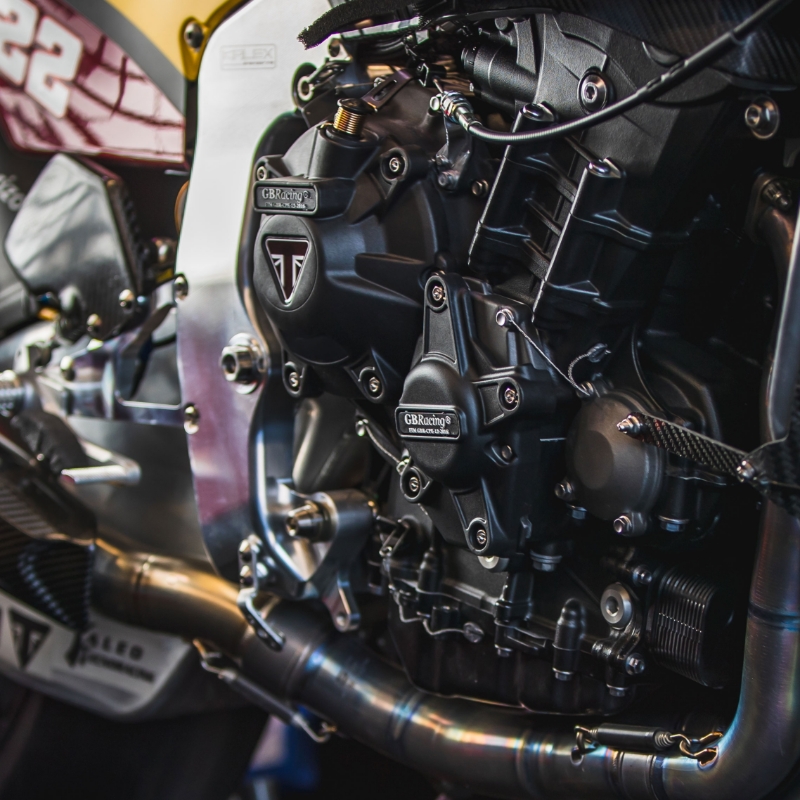 Triumph 765 Secondary Engine Cover Set 2022