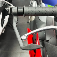 M5 Threaded Brake Lever Guard with 15mm spacer and 5mm Bush, 160mm.
